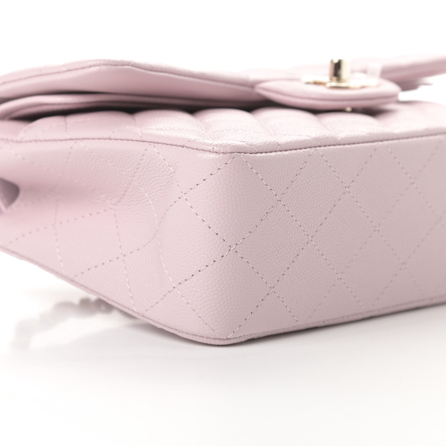Chanel Caviar Quilted Small Double Flap Light Pink 9 of 11