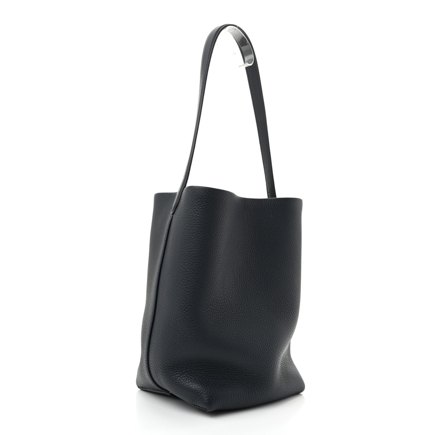 The Row Grained Calfskin Medium N/S Park Tote Marine 3 of 12