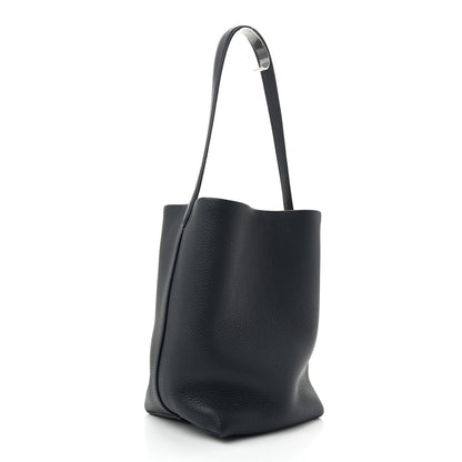 The Row Grained Calfskin Medium N/S Park Tote Marine 3 of 12