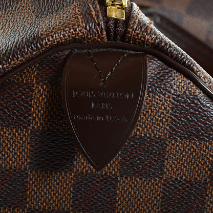 Louis Vuitton Damier Ebene Speedy 35 7 of 7
