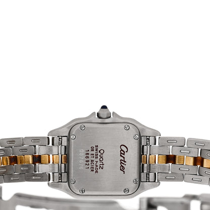 Cartier Stainless Steel 18K Yellow Gold 22mm Panthere Quartz Watch 4 of 4
