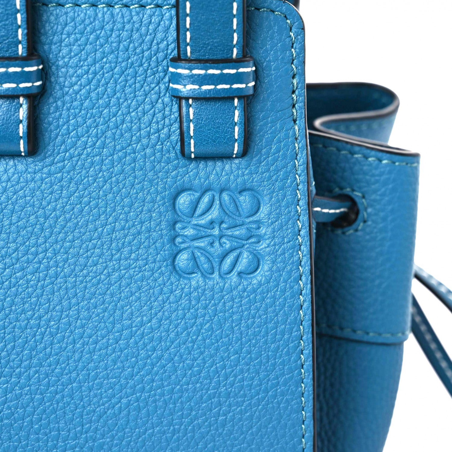 Loewe Calfskin Mini Hammock Shoulder Bag Dark Blue 6 of 10