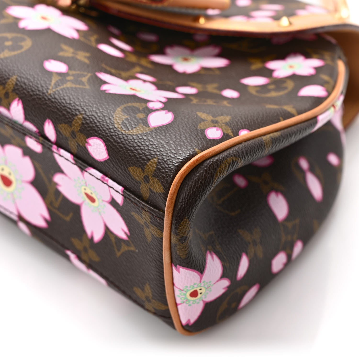 Louis Vuitton Monogram Cherry Blossom Sac Retro Bag Brown 10 of 11