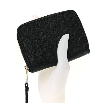 Louis Vuitton Empreinte Zippy Coin Purse Black 2 of 10
