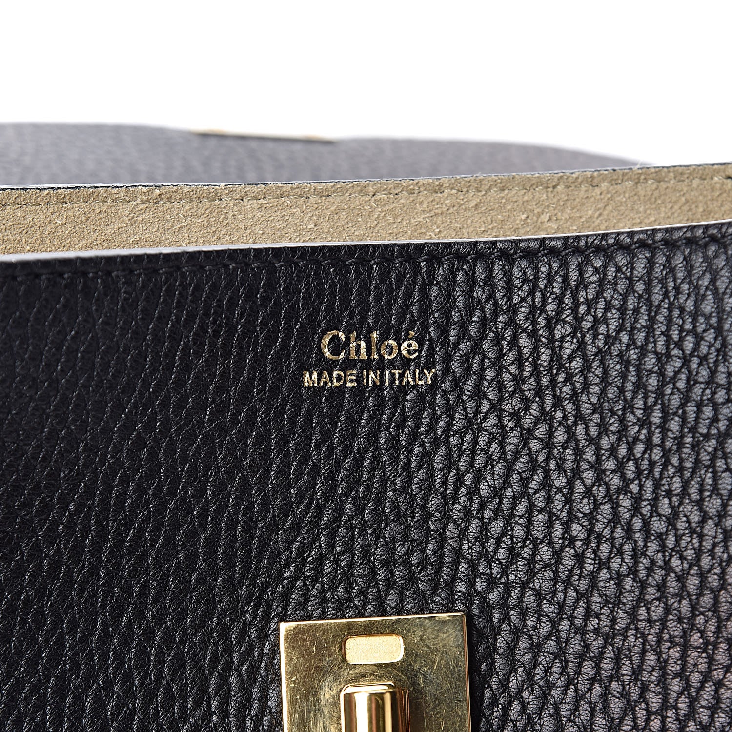 Chloe Grained Lambskin Mini Drew Shoulder Bag Black 6 of 9