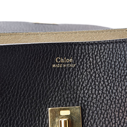 Chloe Grained Lambskin Mini Drew Shoulder Bag Black 6 of 9