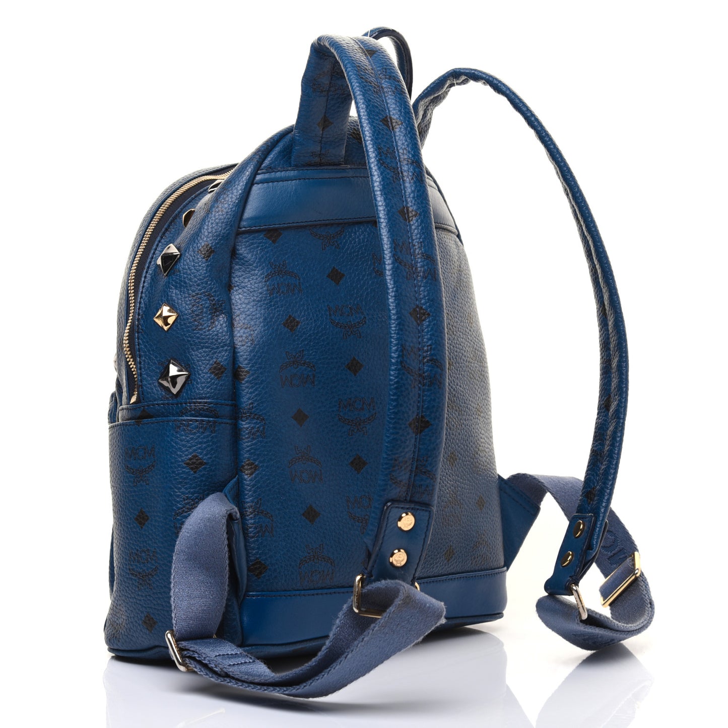 Visetos Studded Small Stark M Backpack Blue