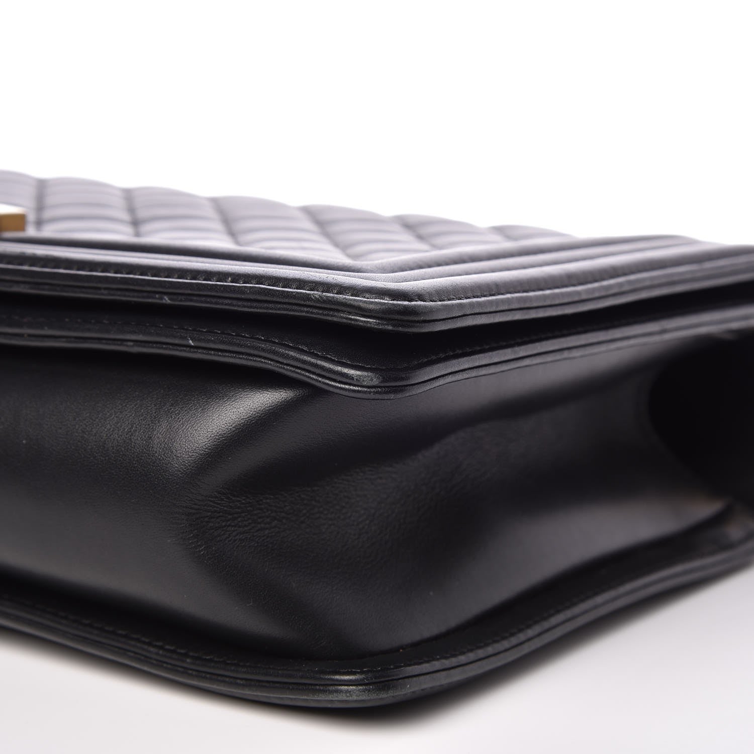 Chanel Calfskin Quilted New Medium Boy Flap Black 10 of 13