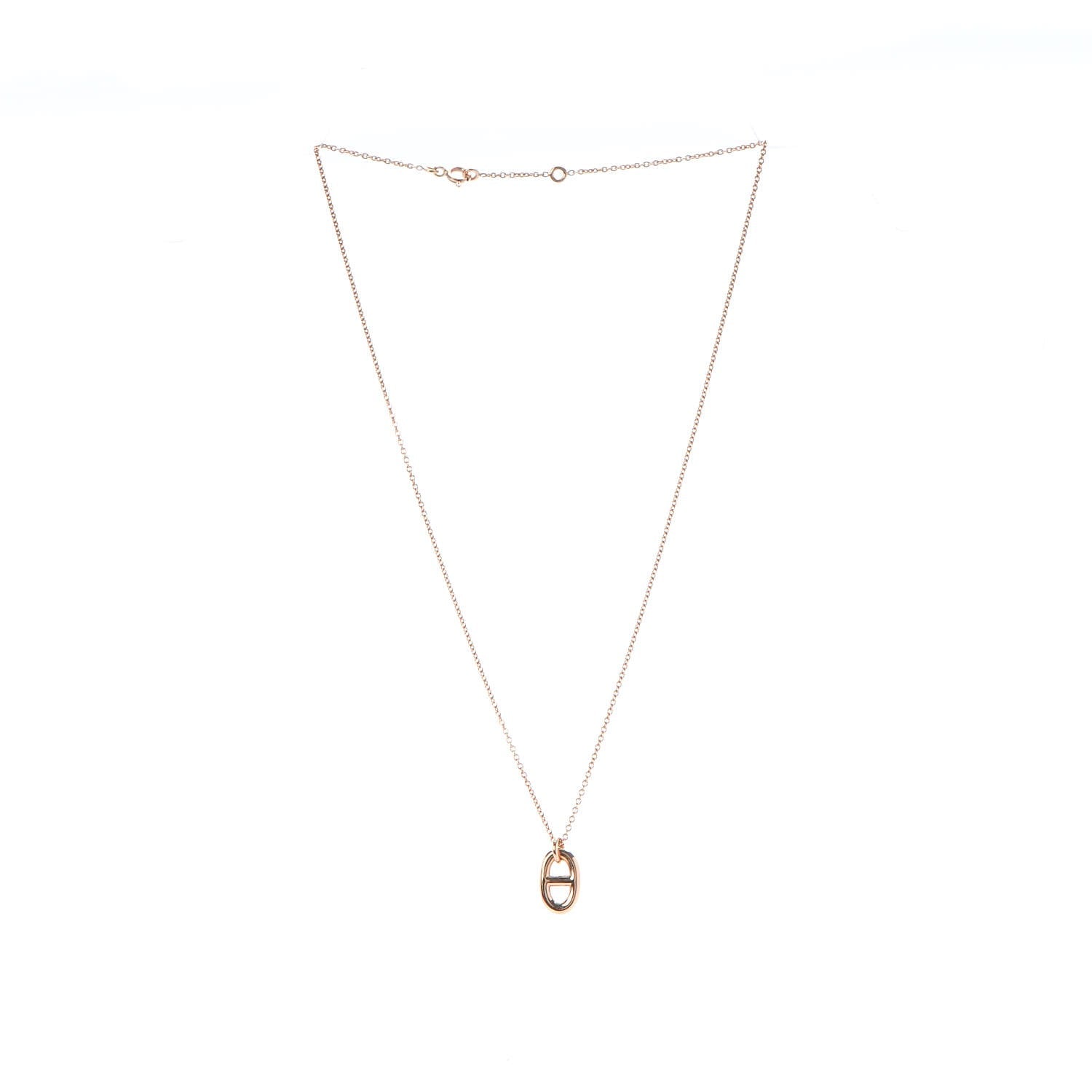 Hermes 18K Rose Gold PM Farandole Pendant Necklace 3 of 6