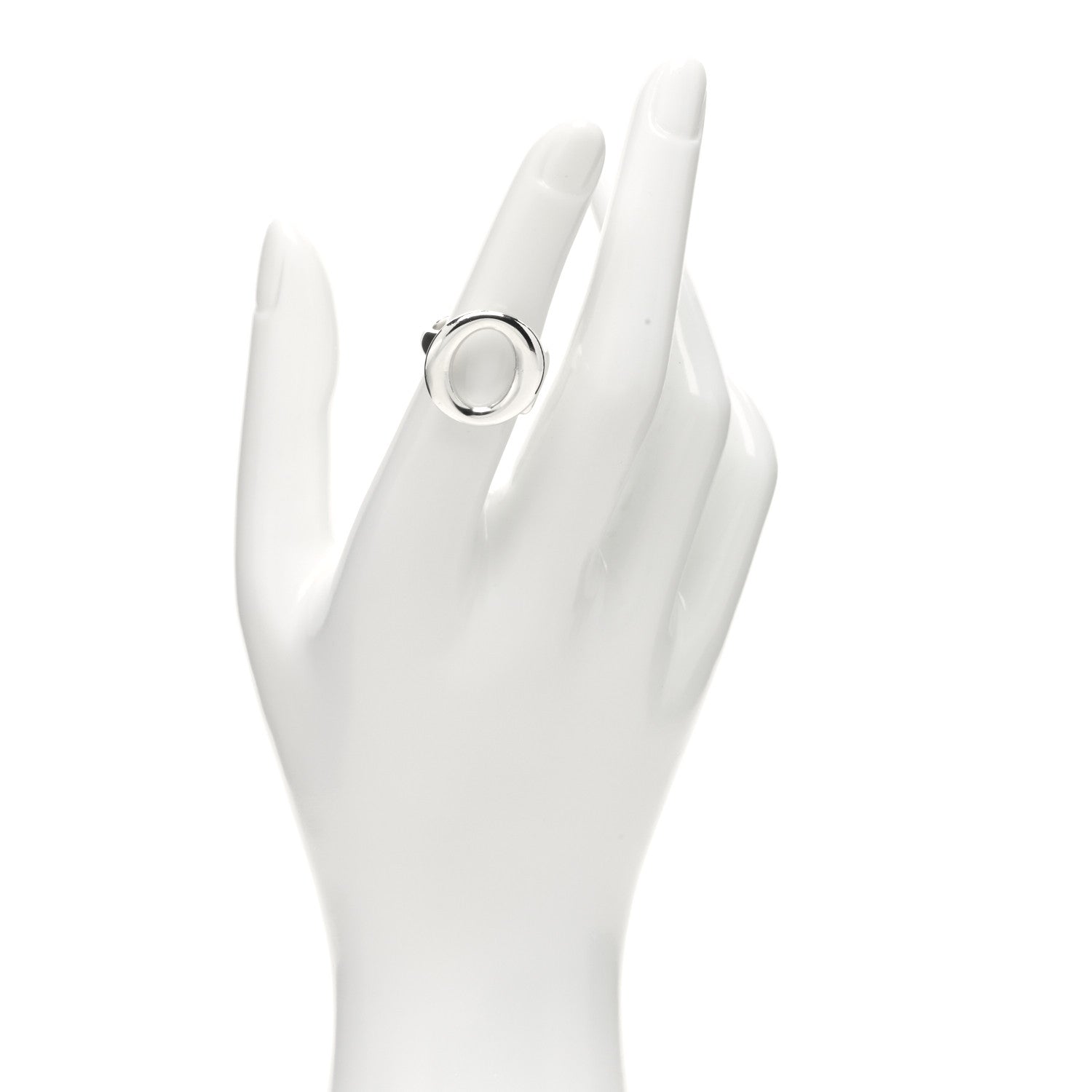 Tiffany Sterling Silver Elsa Peretti Sevillana Ring 49 5 2 of 4