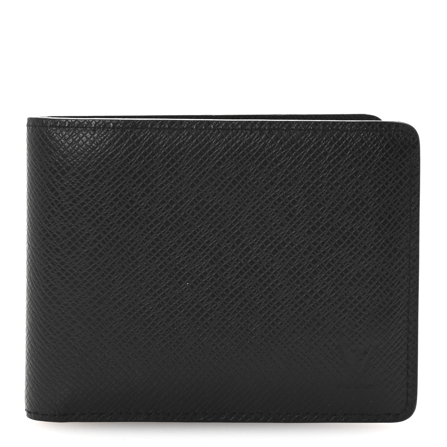 Louis Vuitton Taiga Slender Wallet Black 1 of 6