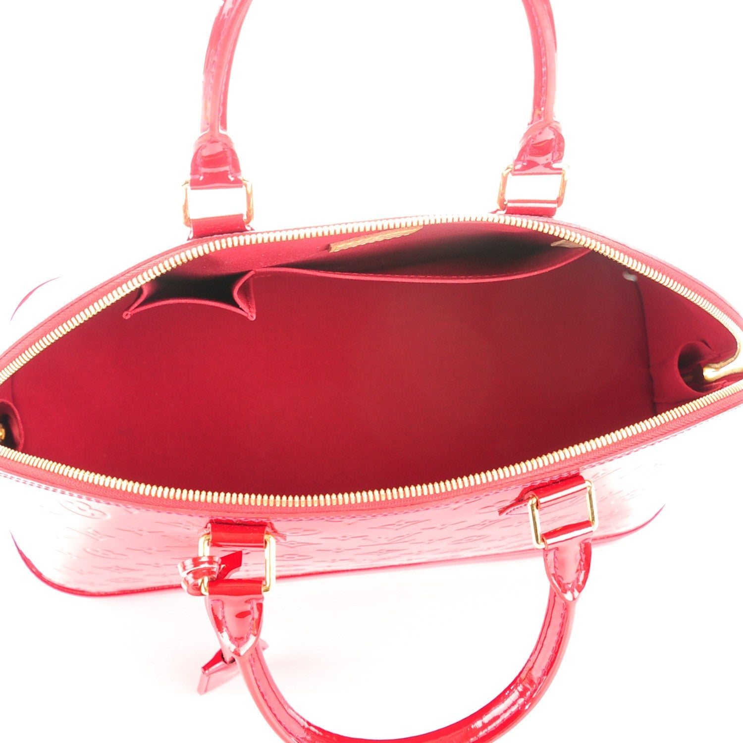 Louis Vuitton Vernis Alma GM Pomme D'Amour 5 of 7