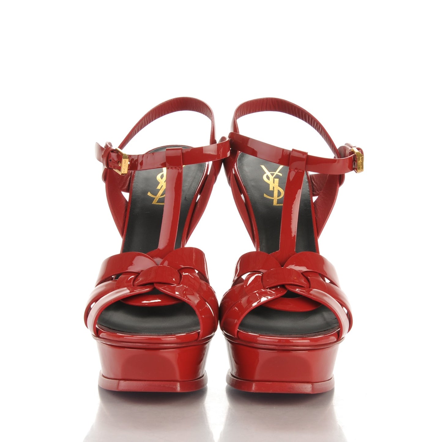 Patent Tribute 105 Platform Sandals 39 Red
