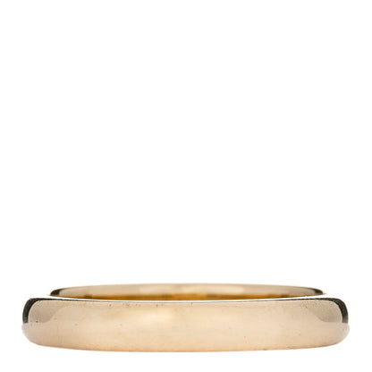 Tiffany 18K Yellow Gold 3mm Classic Wedding Band Ring 55 7.25 3 of 4