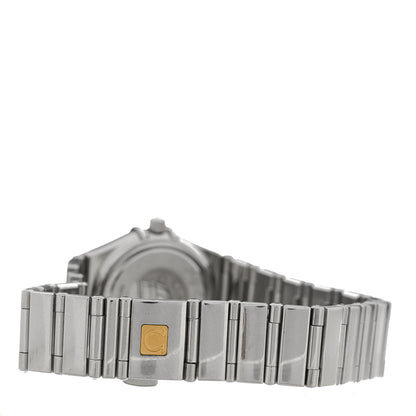 Omega Stainless Steel Diamond Bezel Mother of Pearl 22mm Constellation My Choice Quartz Watch 1465.71.00 3 of 5