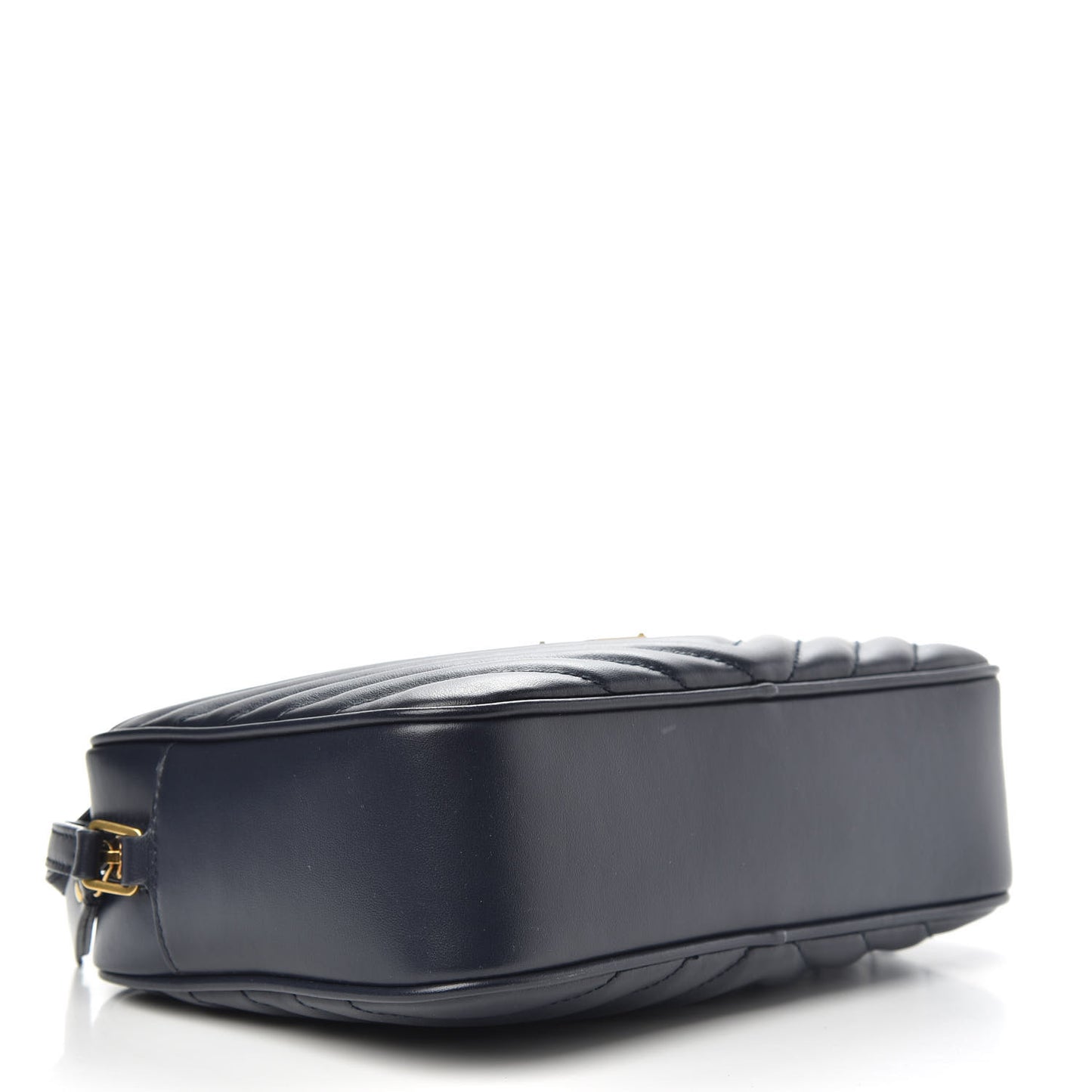 Calfskin Matelasse Monogram Lou Camera Bag Navy