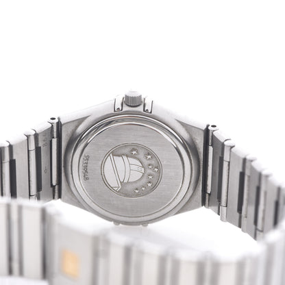 Omega Stainless Steel 25mm Constellation Quartz Watch Blue 1572.40.00 5 of 5