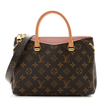 Louis Vuitton Monogram Pallas BB Rose Ballerine 1 of 11