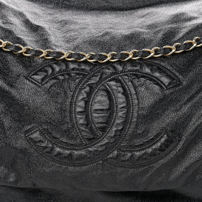 Chanel Vinyl XXL Rock and Chain Flap Black 7 of 10