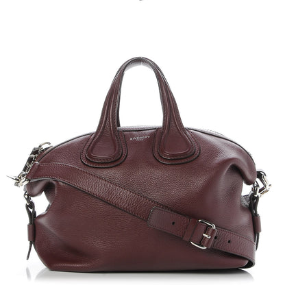 Givenchy Waxy Grained Calfskin Small Nightingale Oxblood 1 of 8