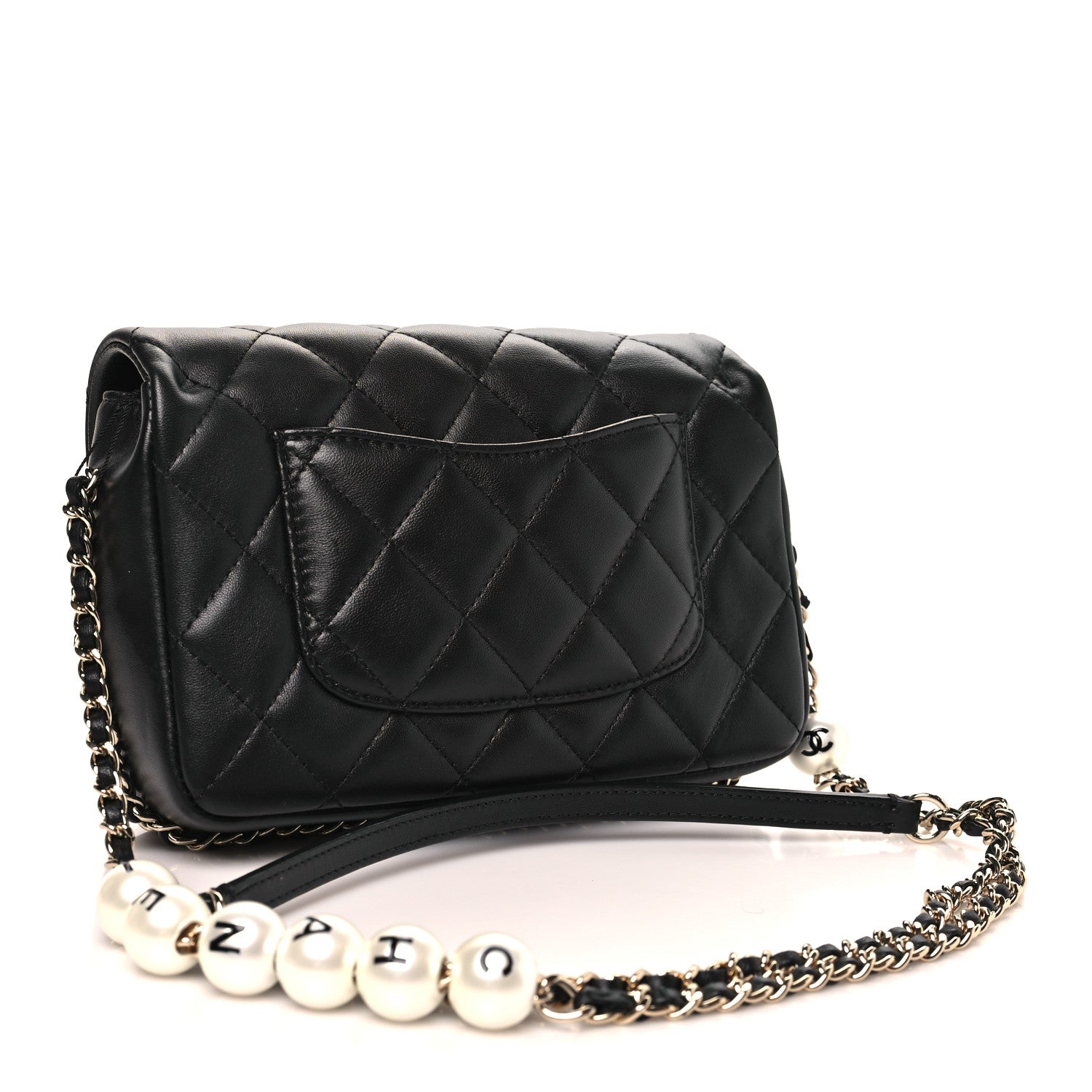 Chanel Lambskin Quilted Small My Precious Flap Black 3 of 8