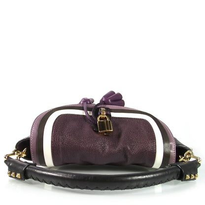 Marc Jacobs Leather Quilted Grainne Abby Purple 4 of 12