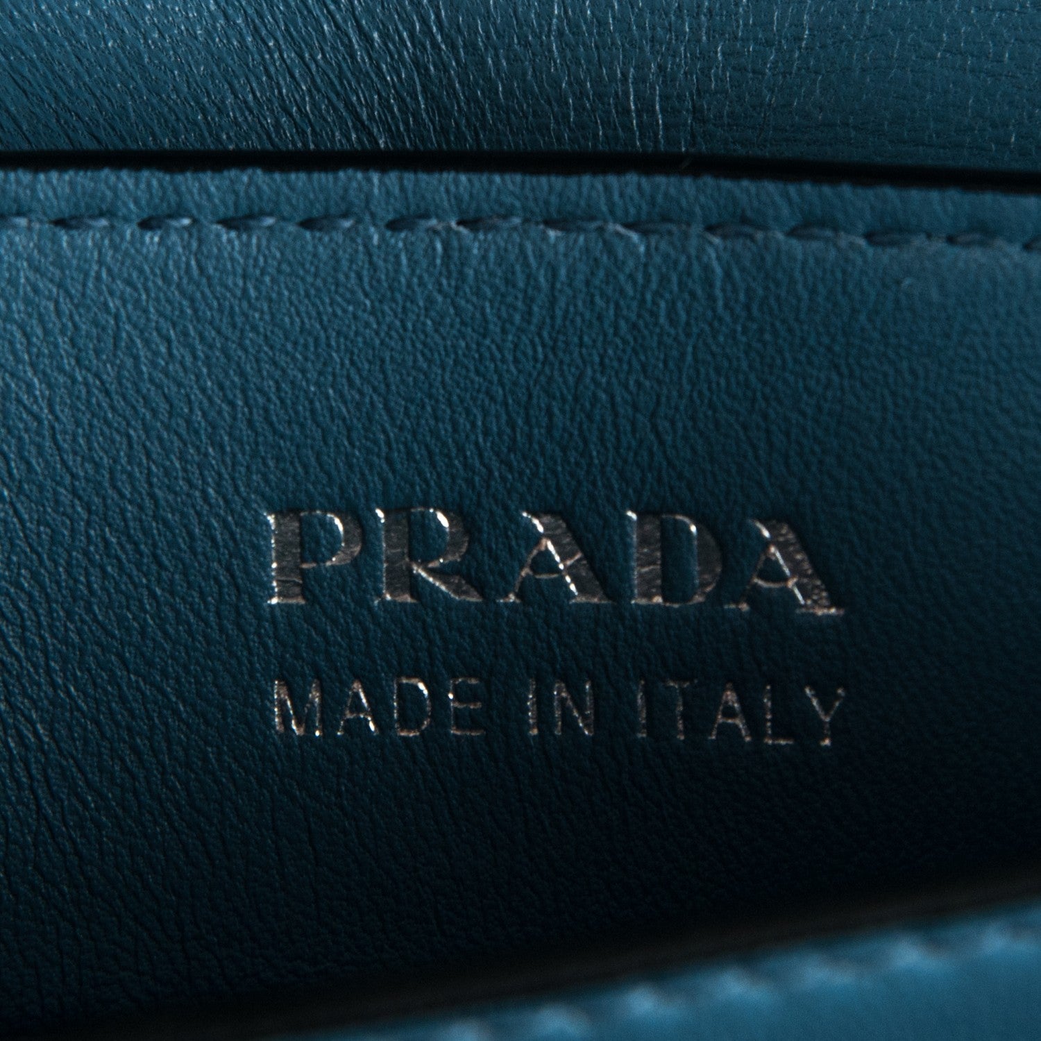 Prada Saffiano Cuir Medium Double Handle Tote Baltico Astrale 6 of 7