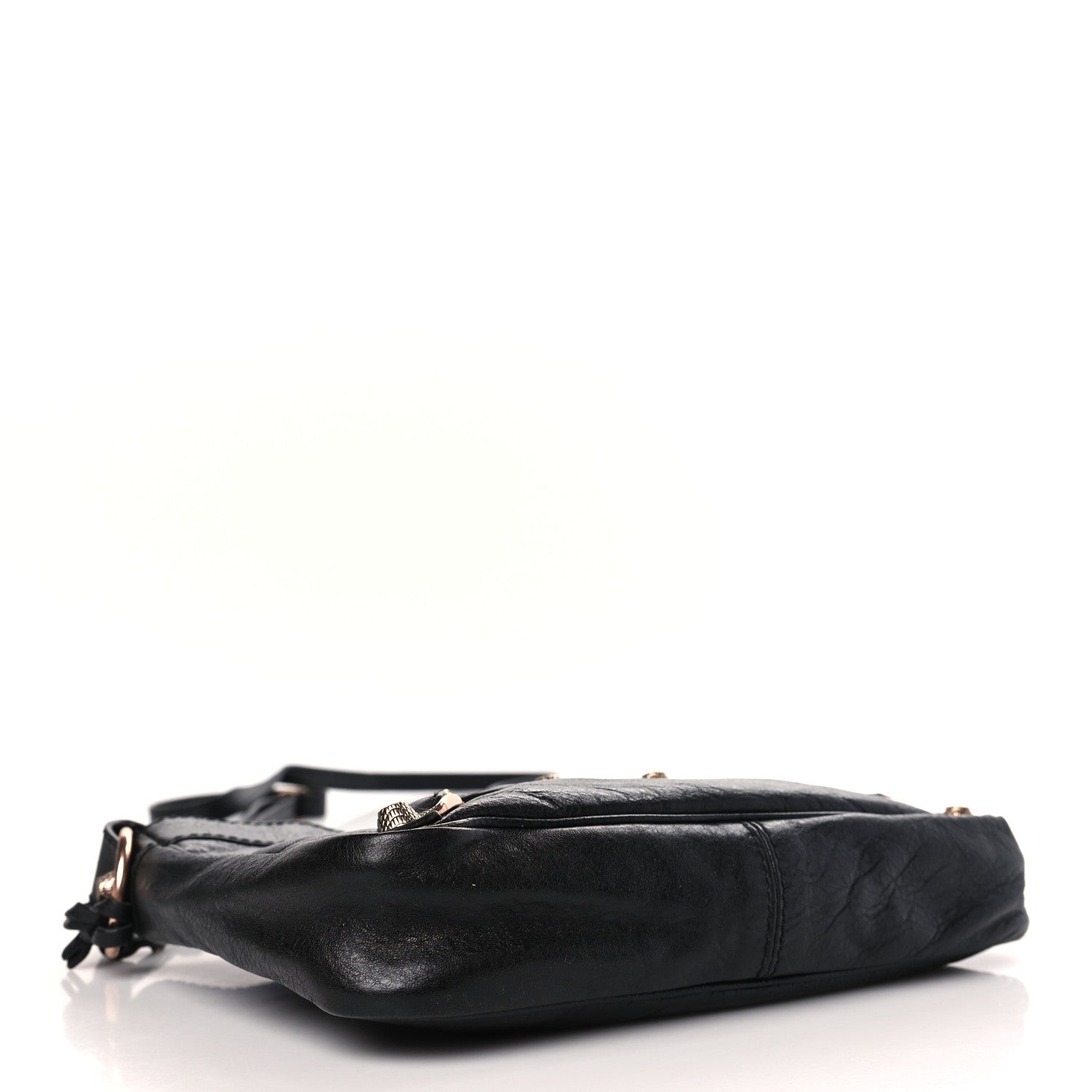 Balenciaga Agneau Giant 12 Rose Gold Hardware Hip Black 4 of 9