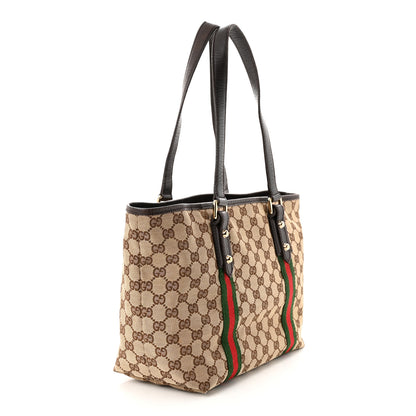 Gucci Monogram Medium Jolicoeur Tote Dark Brown 3 of 10