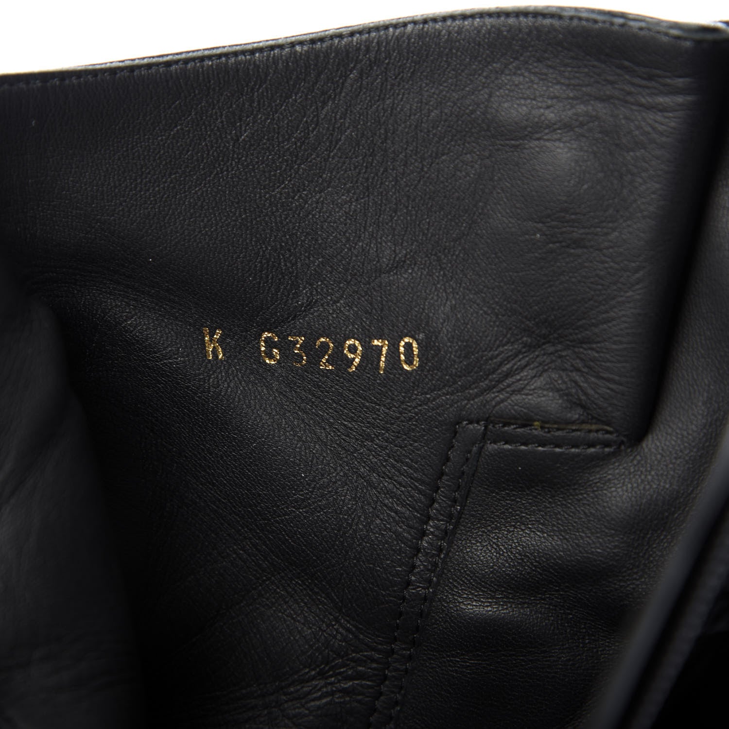 Chanel Lambskin Pearl Short Boots 37.5 Black Gold 8 of 8