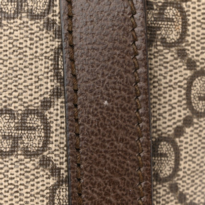 Gucci GG Supreme Monogram Web Medium Ophidia Tote Bag Brown 16 of 17