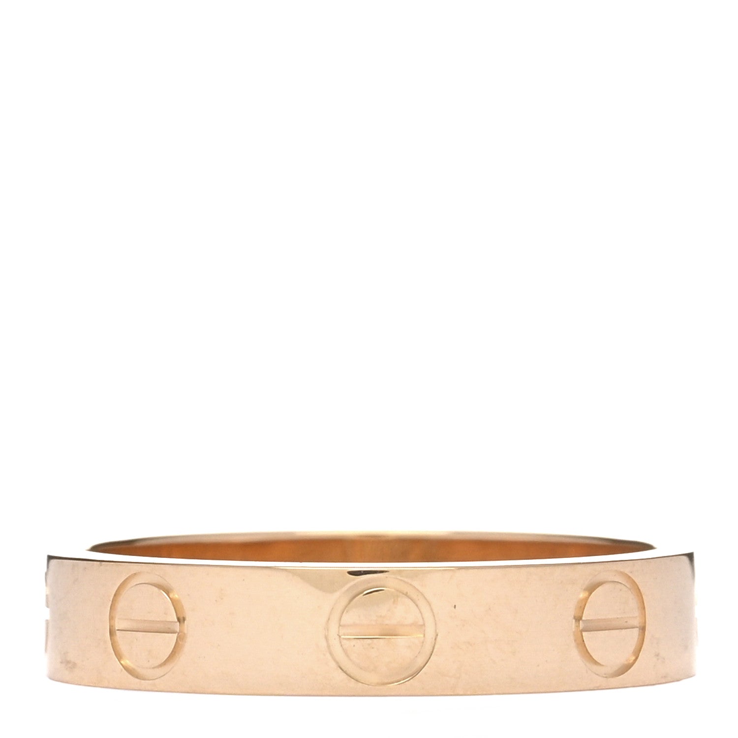 Cartier 18K Yellow Gold 3.5mm LOVE Wedding Band Ring 49 4.75 3 of 5