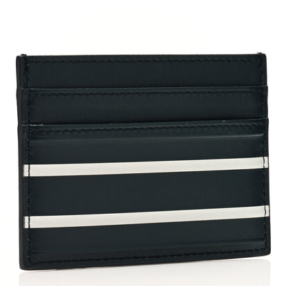 Christian Dior Calfskin Vibe Card Holder Blue 3 of 8