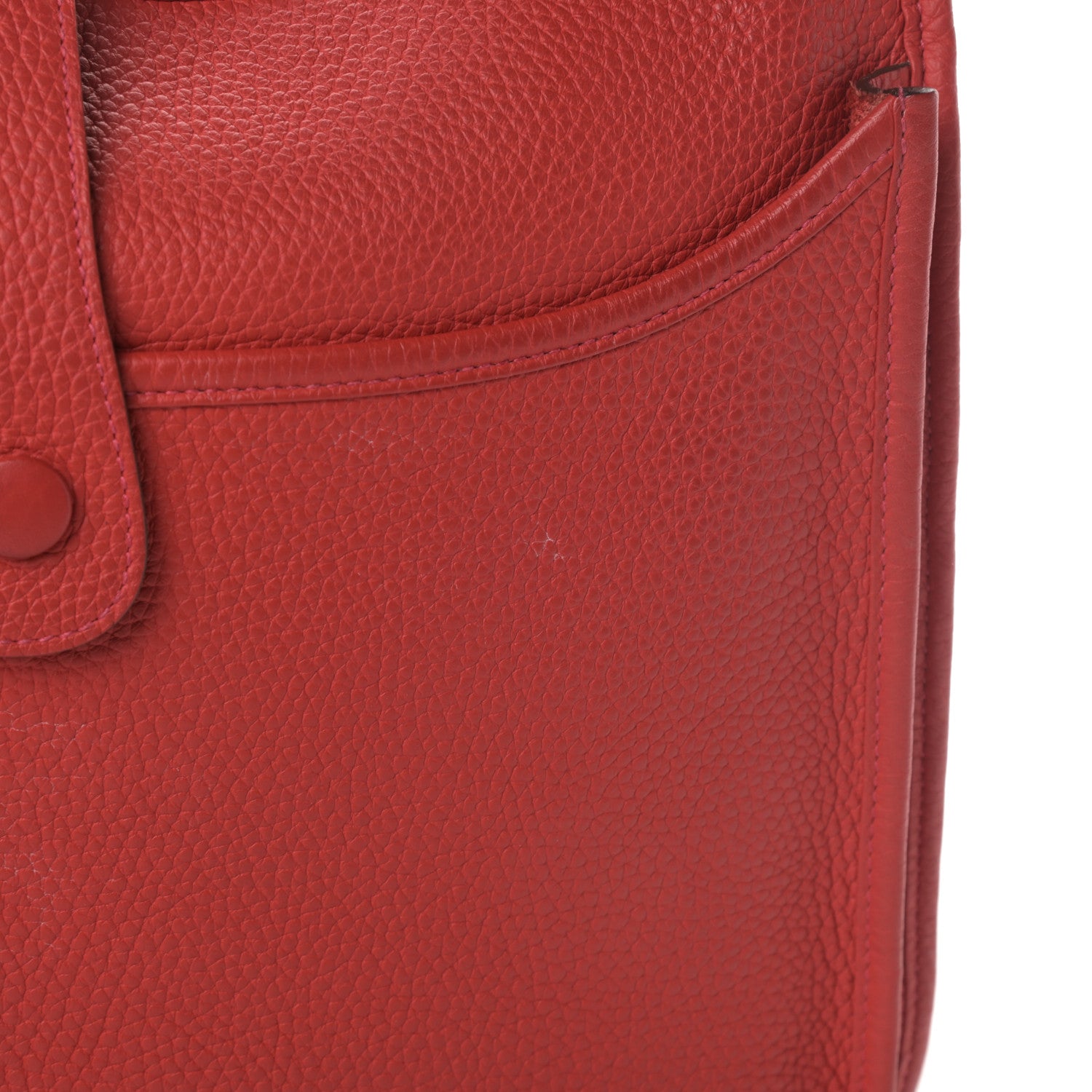 Hermes Taurillon Clemence Evelyne III GM Bougainvillea 12 of 12