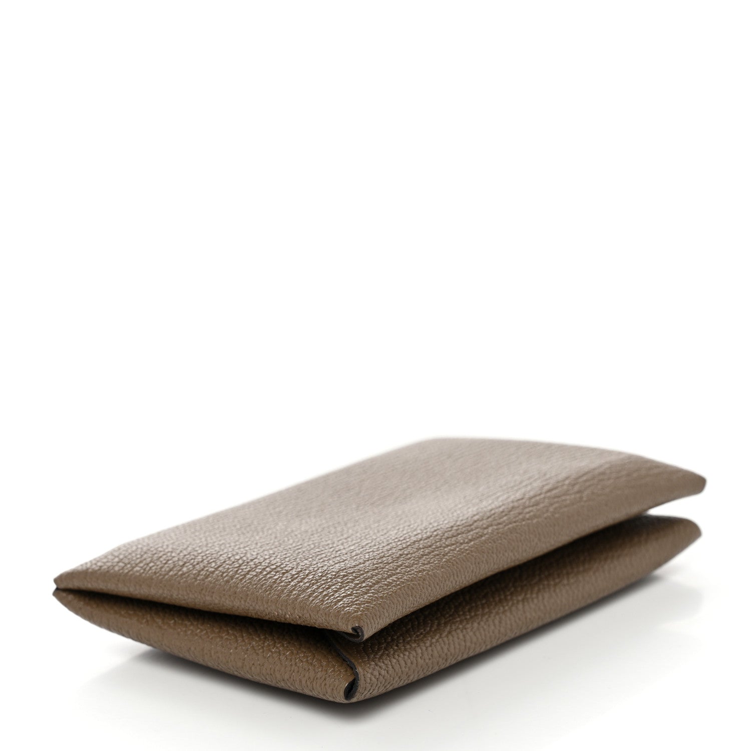 Hermes Chevre Mysore Calvi Card Case Etoupe 4 of 8