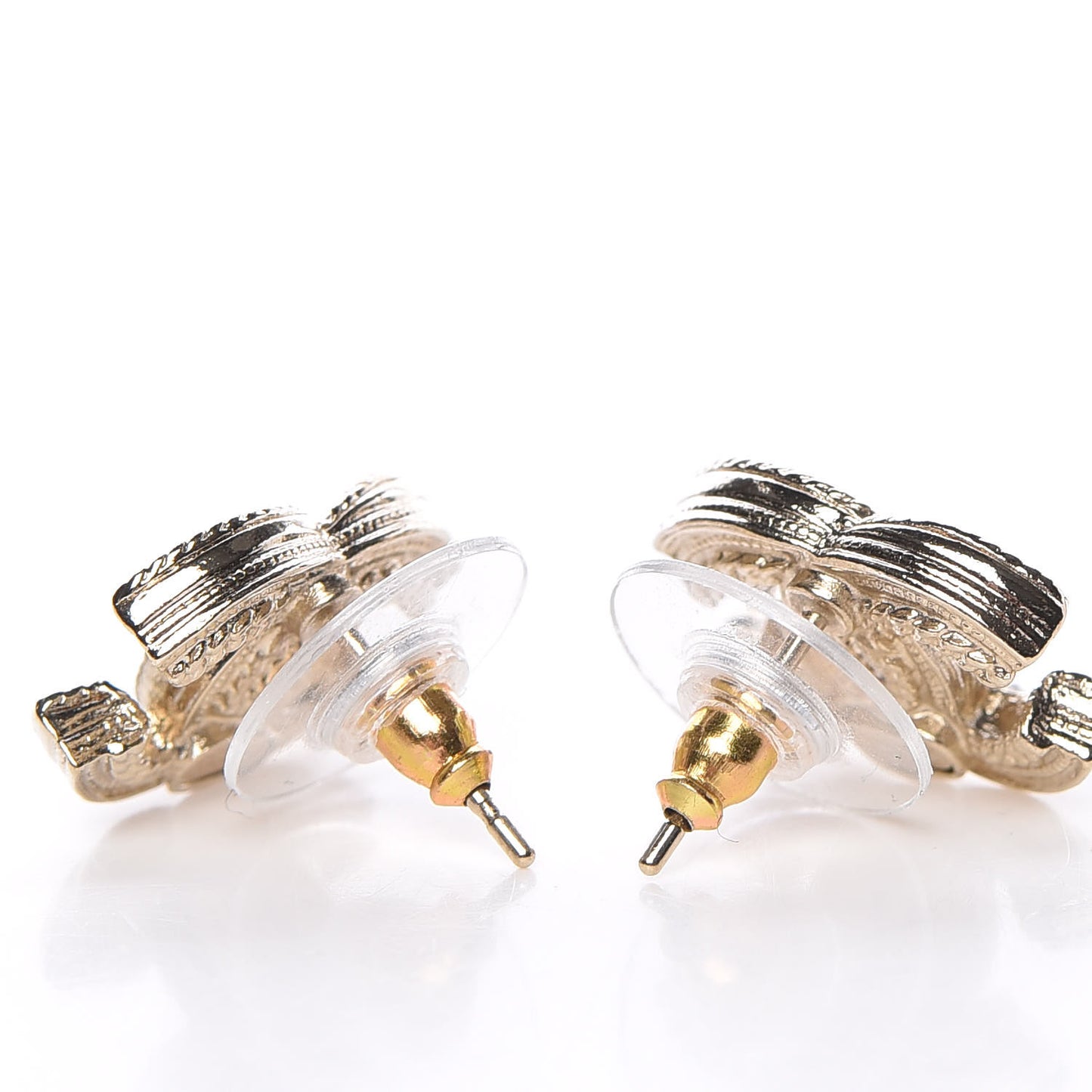Pearl CC Earrings Light Gold