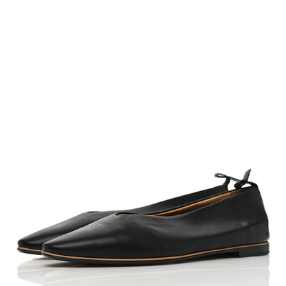Bottega Veneta Nappa Almond Flats 35 Black 3 of 7