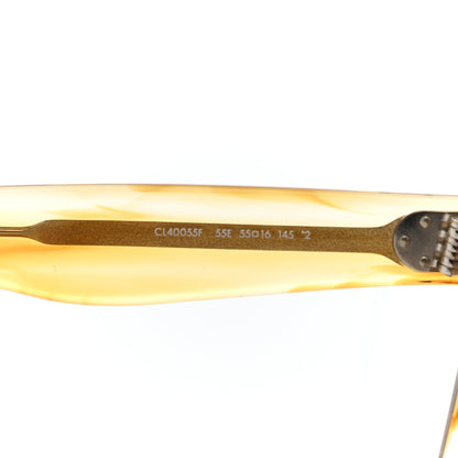 Celine Oversized Square Sunglasses CL40055F Yellow 5 of 8