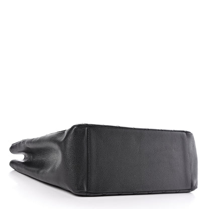 Chanel Caviar Quilted Grand Shopping Tote GST Black 4 of 11