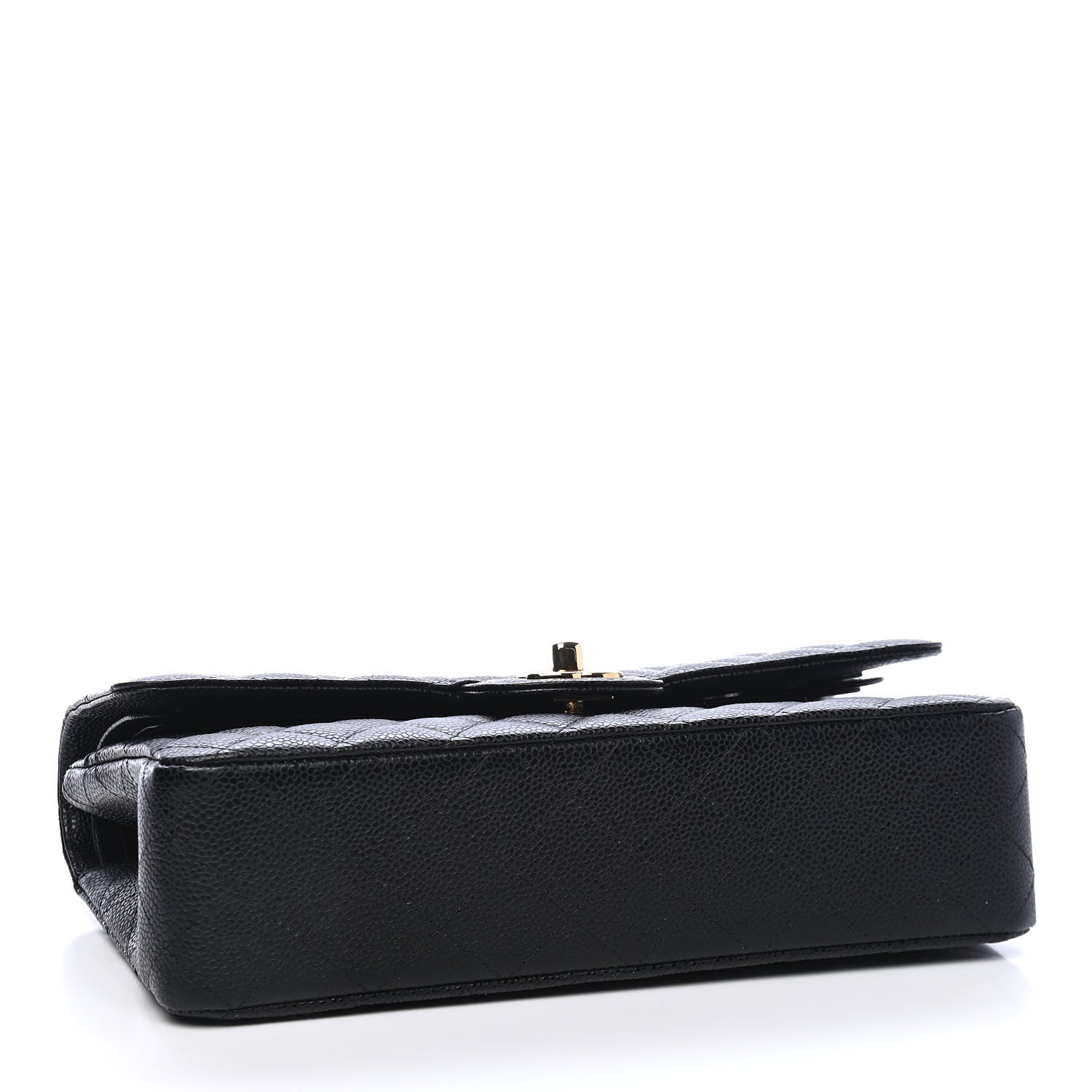 Chanel Caviar Quilted Medium Double Flap Black 3 of 8