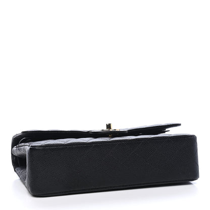 Chanel Caviar Quilted Medium Double Flap Black 3 of 8