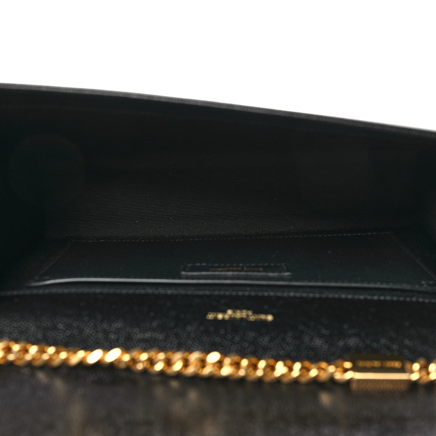 Saint Laurent Grain De Poudre Medium Classic Monogram Kate Satchel Black 5 of 10