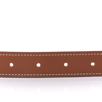 Hermes Swift Epsom 24mm Belt Strap 80 Nata Gold 4 of 6