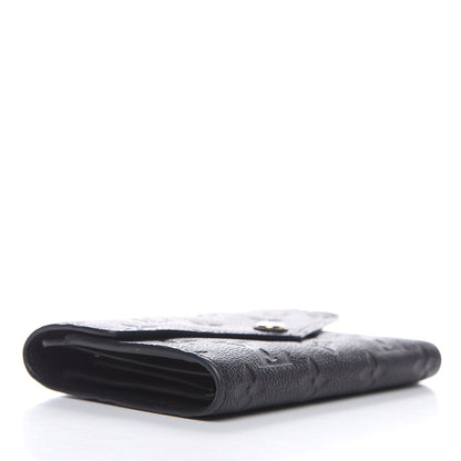 Louis Vuitton Empreinte Compact Curieuse Wallet Black 4 of 9
