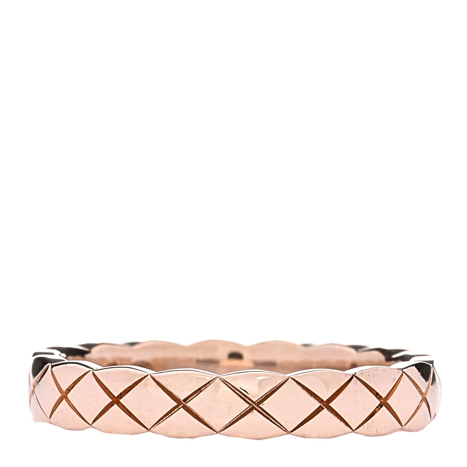 Chanel 18K Beige Gold Mini Coco Crush Ring 51 5.75 3 of 4