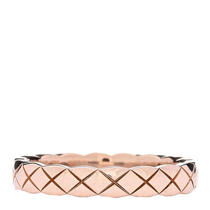 Chanel 18K Beige Gold Mini Coco Crush Ring 51 5.75 3 of 4