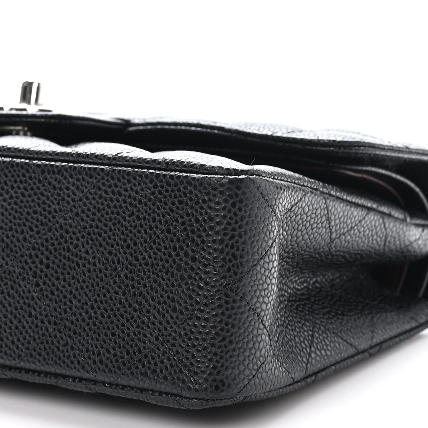 Chanel Caviar Quilted Small Double Flap Black 10 of 11