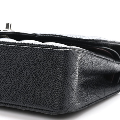 Chanel Caviar Quilted Small Double Flap Black 10 of 11