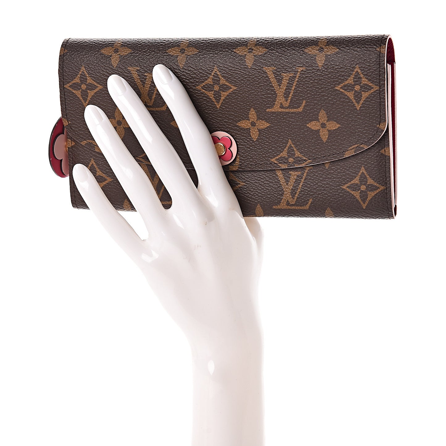 Monogram Bloom Flower Emilie Wallet