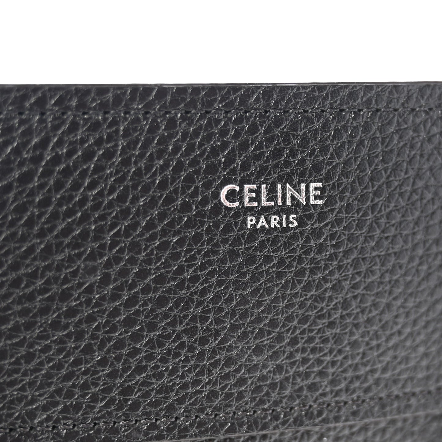 Drummed Calfskin Mini Luggage Black